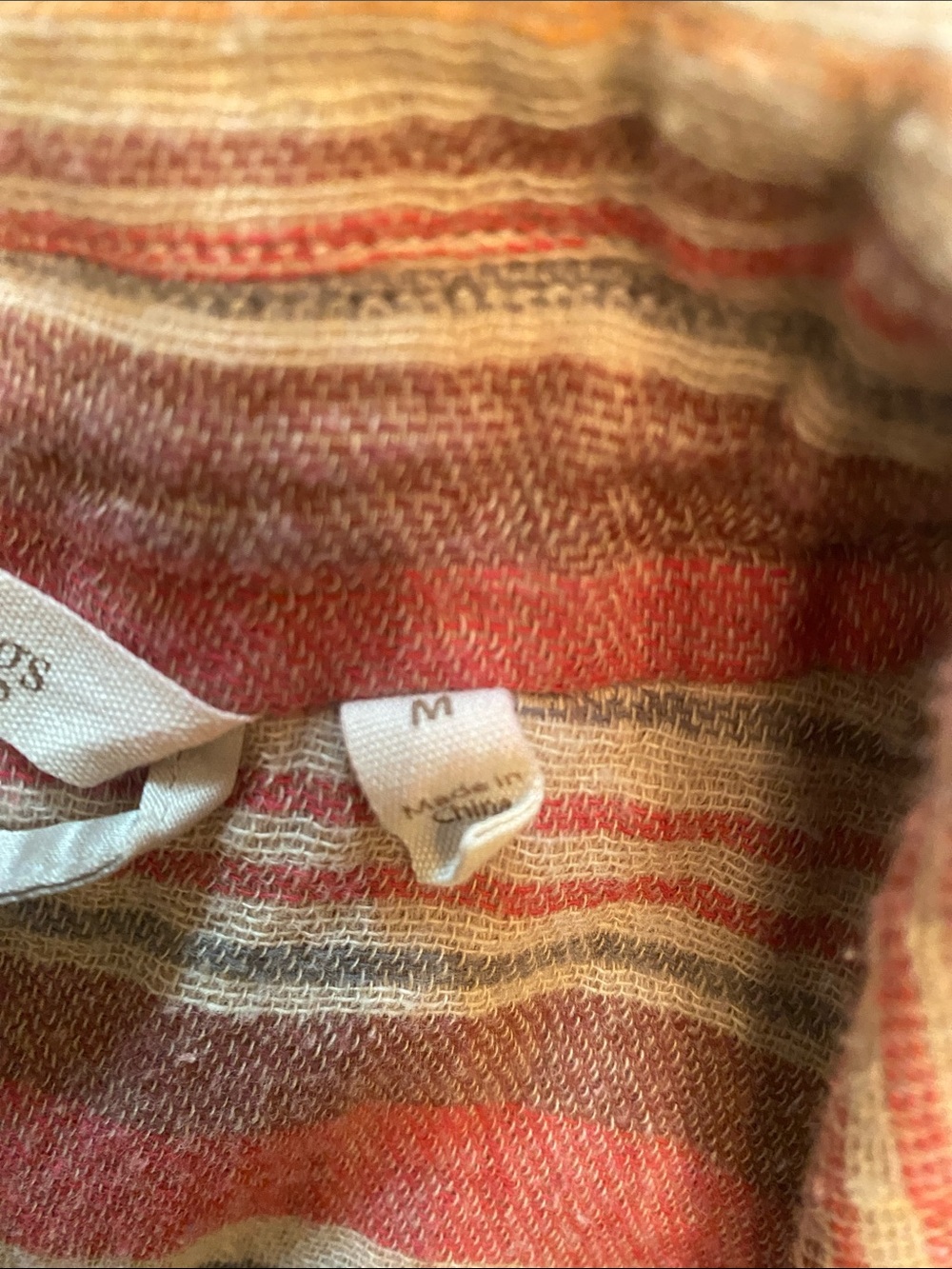 Soft Surroundings Aztec Fringe Duster - Picture 11 of 16
